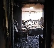 Gaisras Alytaus rajone