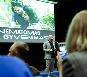 &bdquo;Kino pavasario&ldquo; programos &bdquo;Meistrai&ldquo; pristatymo akimirkos