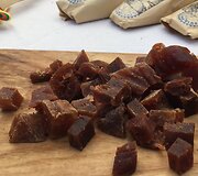 Marijos trobelės obuolių sūris su Saugomų teritorijų produkto ženklu