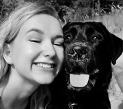 Gabija Kavaliauskaitė su &scaron;unimi