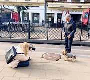 Gabijos Kavaliauskaitės fotografuojamas &scaron;uo