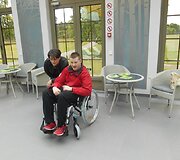 Lina Petrauskienė su sūnumi Ignu