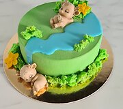 Monikos Jurgelevičienės darytas tortas