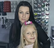 Monika Jurgelevičienė su dukra
