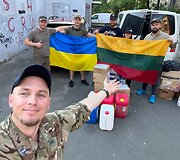 Raimundas Aleknavičius įsteigė paramos Ukrainai organizaciją