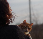 Asta Iva&scaron;kevičiūtė su katinu