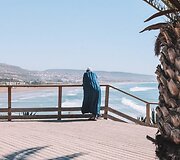 Taghazouto kaimas Maroke