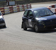 Baltijos &scaron;alių ralio kroso čempionato akimirka