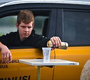 &bdquo;Geriausio Lietuvos vairuotojo&ldquo; konkurso akimirka
