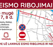 Eismo pakeitimai Vilniuje Kaziuko mugės metu