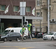 Eismo organizavimo pakeitimai Kalvarijų g. &ndash; Konstitucijos pr. &ndash; &Scaron;eimyni&scaron;kių g. sankryžoje