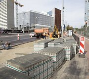 Europos aik&scaron;tės stotelės rekonstrukcija