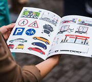 Akcijos &bdquo;Būk saugus kelyje" akimirka