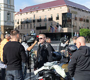 Motociklininkų ir neregių akcija &bdquo;Mane veža&ldquo;