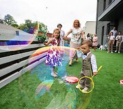Gerdos ir Andriaus Žemaičių sūnaus Nikolo krik&scaron;tynų akimirkos