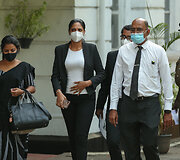 Policijos sulaikyta Caroline Jurie