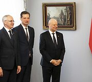 Gitanas Nausėda priima Vyriausybės narius