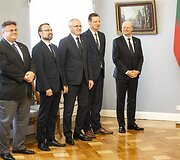 Gitanas Nausėda priima Vyriausybės narius