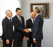 Gitanas Nausėda priima Vyriausybės narius