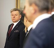 Gitanas Nausėda priima Vyriausybės narius