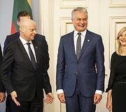 Gitanas Nausėda priima Vyriausybės narius
