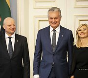 Gitanas Nausėda priima Vyriausybės narius