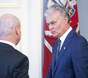 Prezidentas Gitanas Nausėda ir Ministras Pirmininkas Saulius Skvernelis
