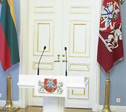 Prezidentas Gitanas Nausėda ir Ministras Pirmininkas Saulius Skvernelis