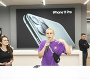 "Iphone" 11 pristatymo akimirka