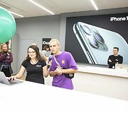 "Iphone" 11 pristatymo akimirka