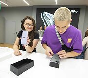 "Iphone" 11 pristatymo akimirka