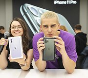 "Iphone" 11 pristatymo akimirka