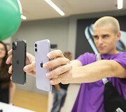 "Iphone" 11 pristatymo akimirka