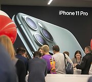 "Iphone" 11 pristatymo akimirka