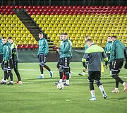 Treniruotės akimirka