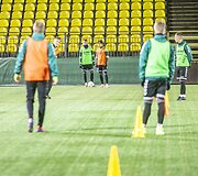 Treniruotės akimirka