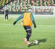 Treniruotės akimirka