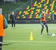 Treniruotės akimirka