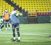 Treniruotės akimirka