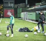 Treniruotės akimirka