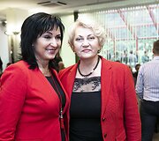 ŽIVILĖ BRAZEVIČIENĖ ir VALENTINA SAZANOVA