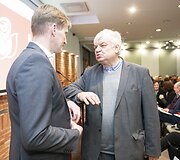 LSDP posėdžio akimirka