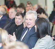 LSDP posėdžio akimirka