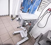 Santaros klinikų maisto tiekimo akimirka