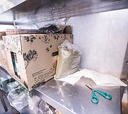 Santaros klinikų maisto tiekimo akimirka