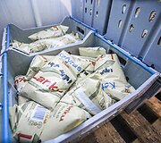 Santaros klinikų maisto tiekimo akimirka