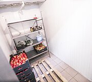 Santaros klinikų maisto tiekimo akimirka