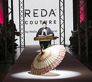 &bdquo;Reda Couture&ldquo; kolekcijos pristatymo akimirka