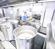 Santaros klinikų maisto tiekimo akimirka