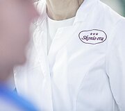 Santaros klinikų maisto tiekimo akimirka
